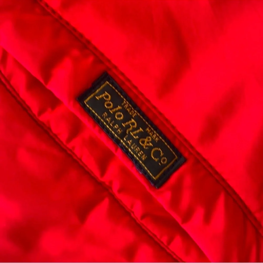 Authentic Ralph Lauren Polo designer signature boys reversible puffer vest sz 5